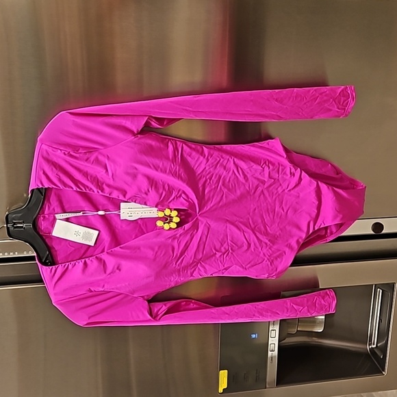 💕TRINA TURK💕 Bijou Solid Paddle Suit ~ Orchard Pink XS NWT - Picture 8 of 16